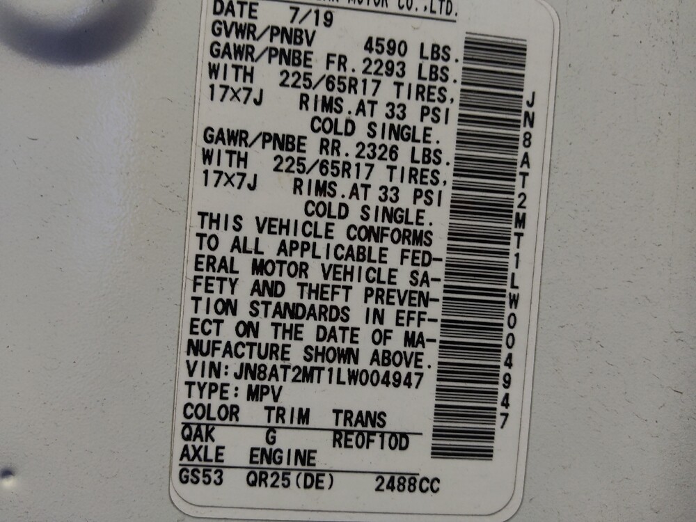 2020 Nissan Rogue in Mesa, AZ 85210 - 18125098 33