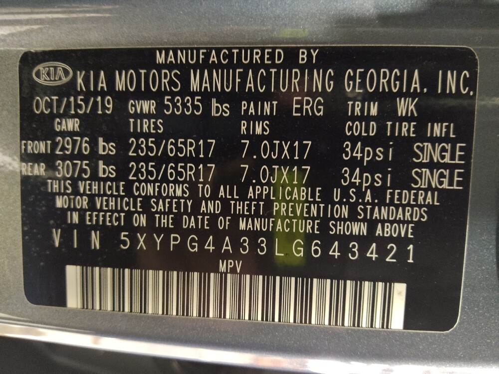 2020 Kia Sorento in Fort Myers, FL 33907 - 18125108 33