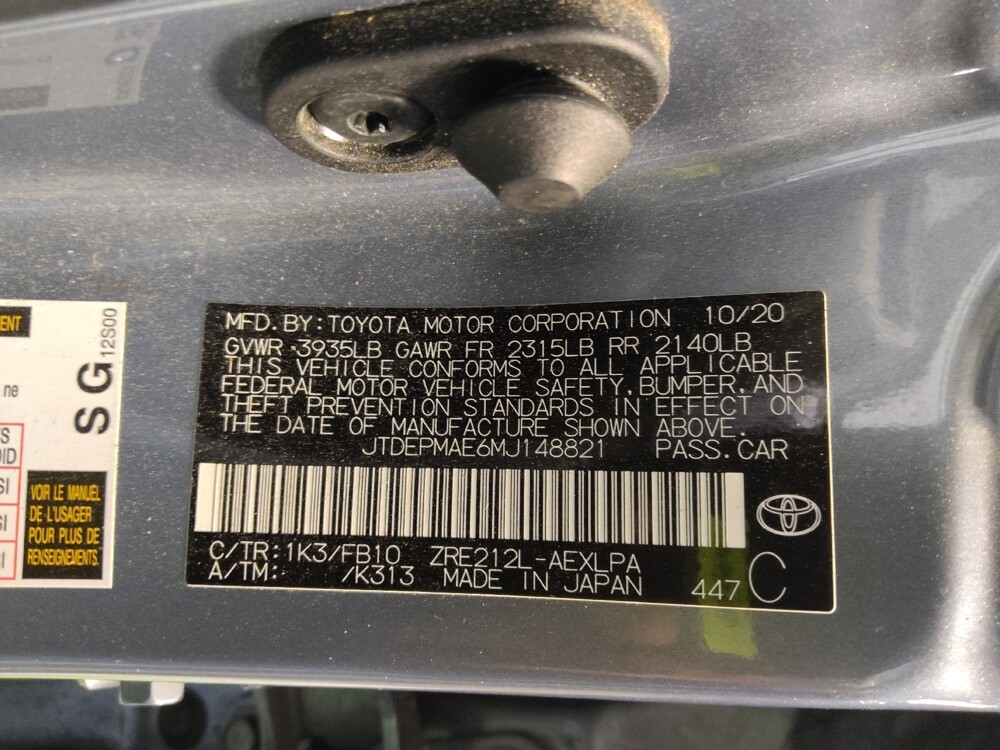 2021 Toyota Corolla in Bradenton, FL 34207 - 18125122 33