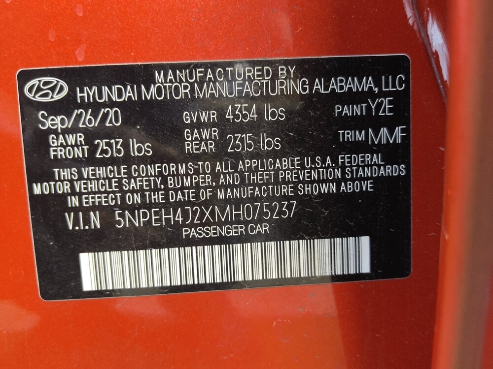 2021 Hyundai Sonata in Clearwater, FL 33764 - 18125131 33