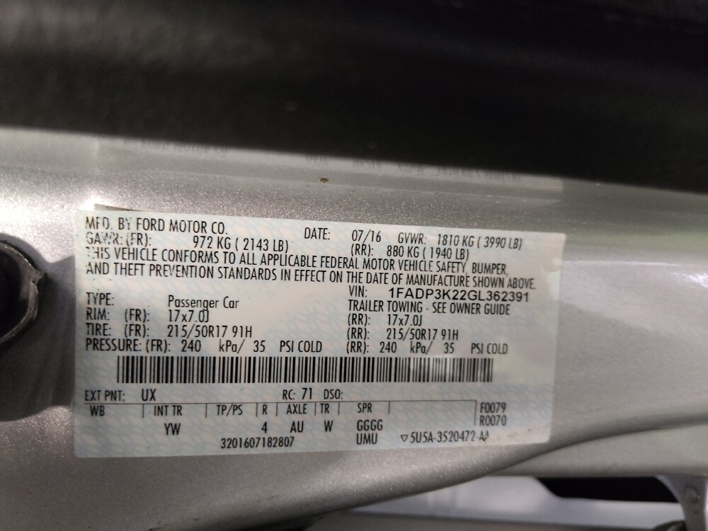 2016 Ford Focus in Clearwater, FL 33764 - 18125135 33