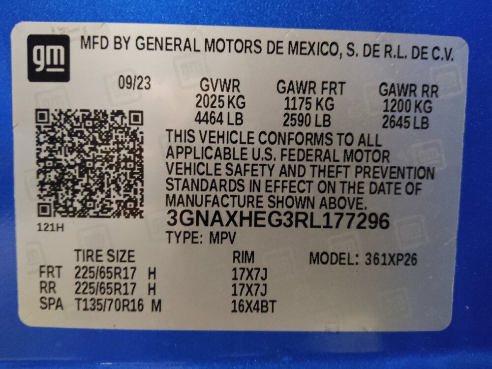 2024 Chevrolet Equinox in Pelham, AL 35124 - 18125164 33