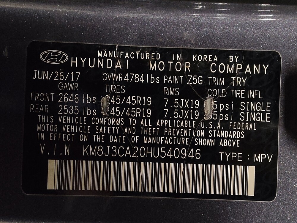 2017 Hyundai Tucson in Jacksonville, FL 32225 - 18125171 33