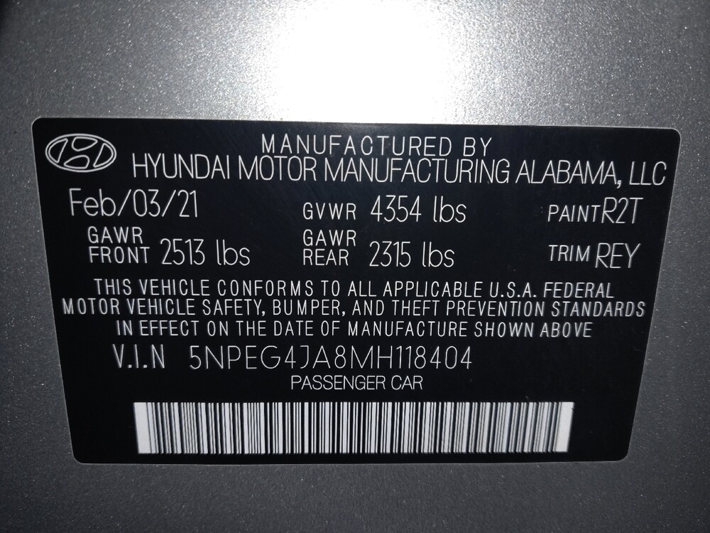 2021 Hyundai Sonata in Jacksonville, FL 32210 - 18125184 33