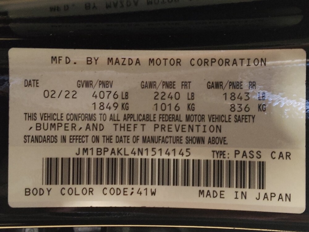 2022 MAZDA MAZDA3 in Savannah, GA 31419 - 18125202 33