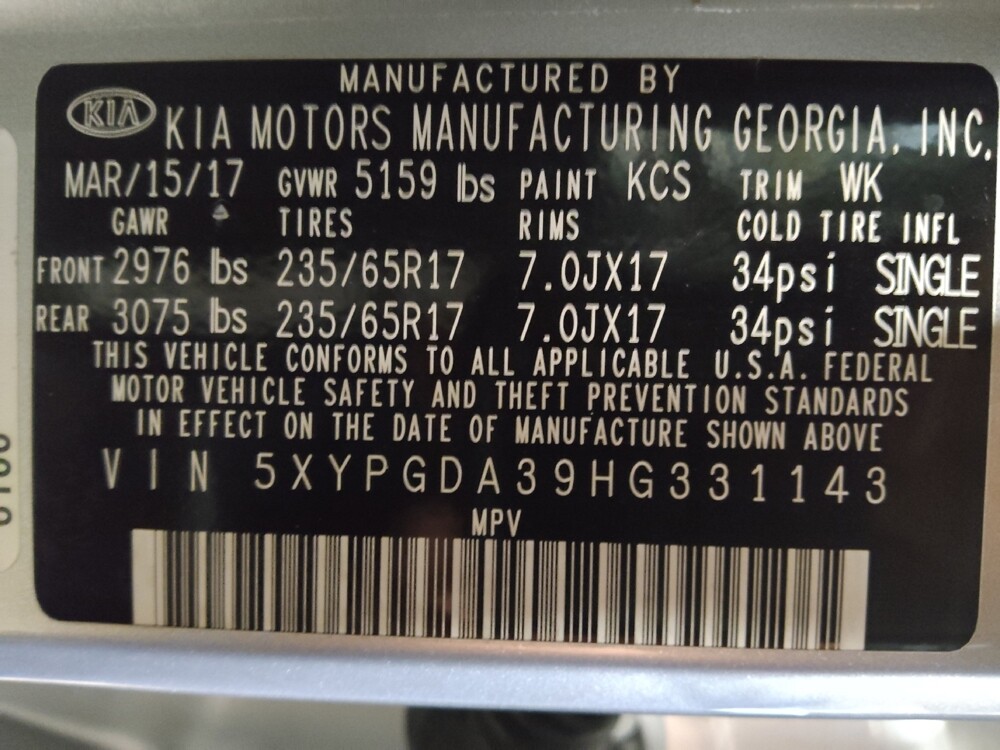 2017 Kia Sorento in Pensacola, FL 32505 - 18125205 33