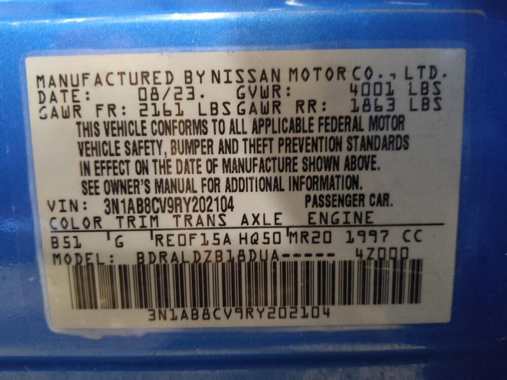 2024 Nissan Sentra in Sanford, FL 32773 - 18125213 33