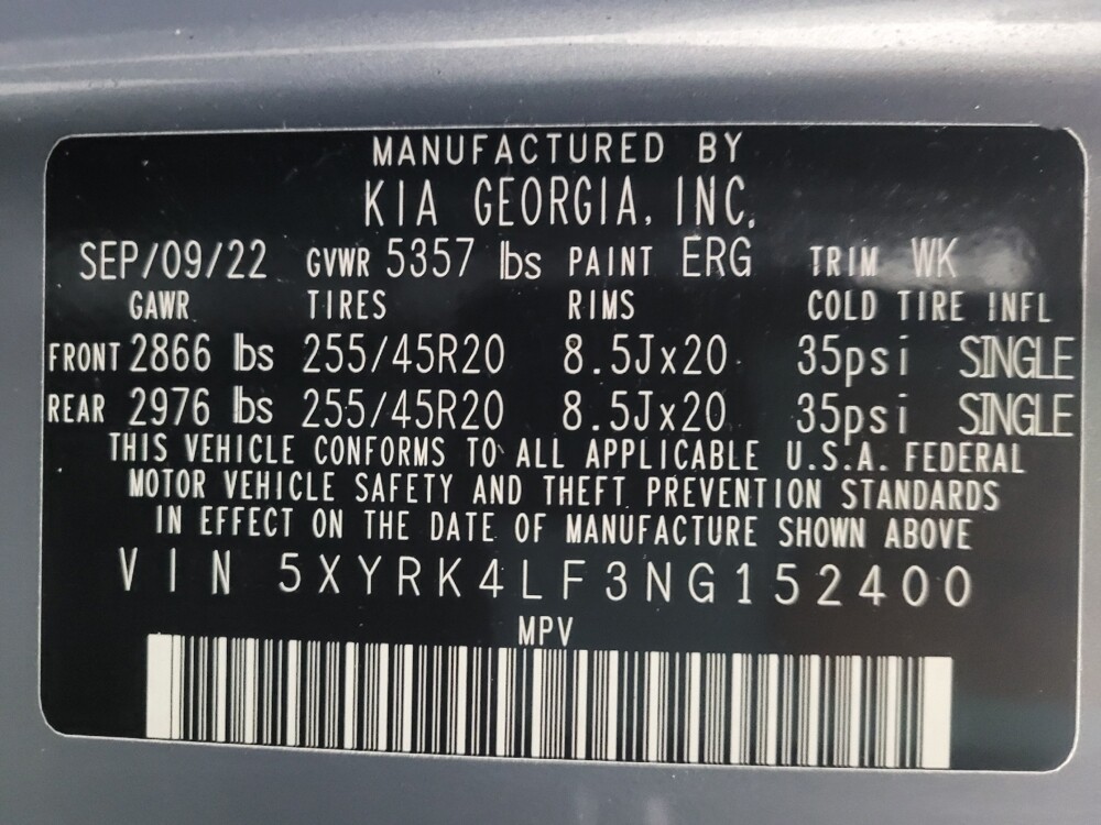 2022 Kia Sorento in Gainesville, FL 32609 - 18125215 33