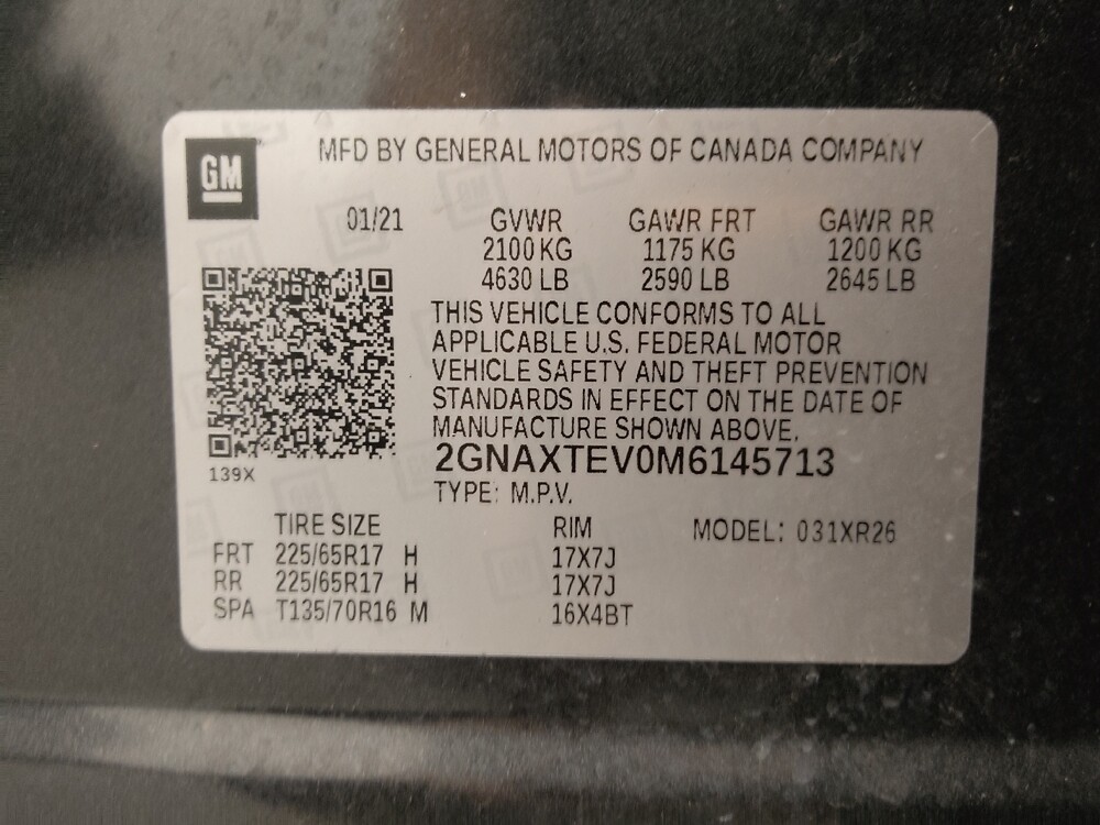 2021 Chevrolet Equinox in Albuquerque, NM 87113 - 18125256 33