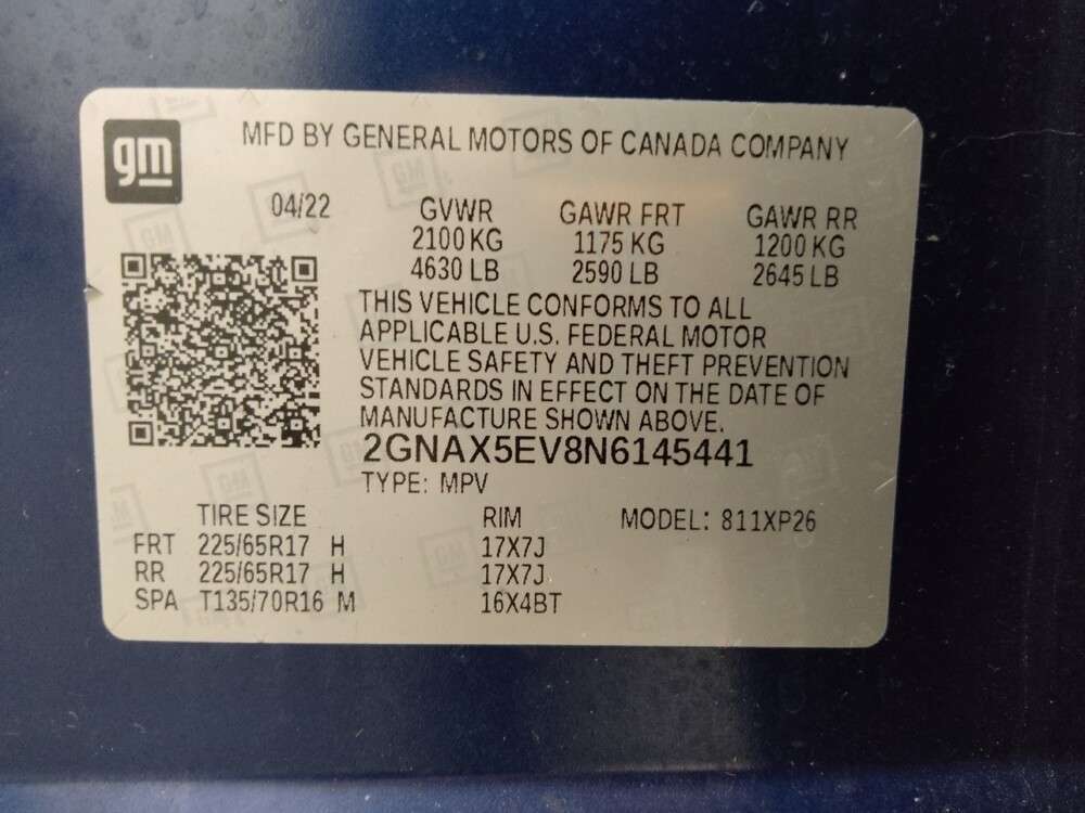 2022 Chevrolet Equinox in Albuquerque, NM 87113 - 18125257 33