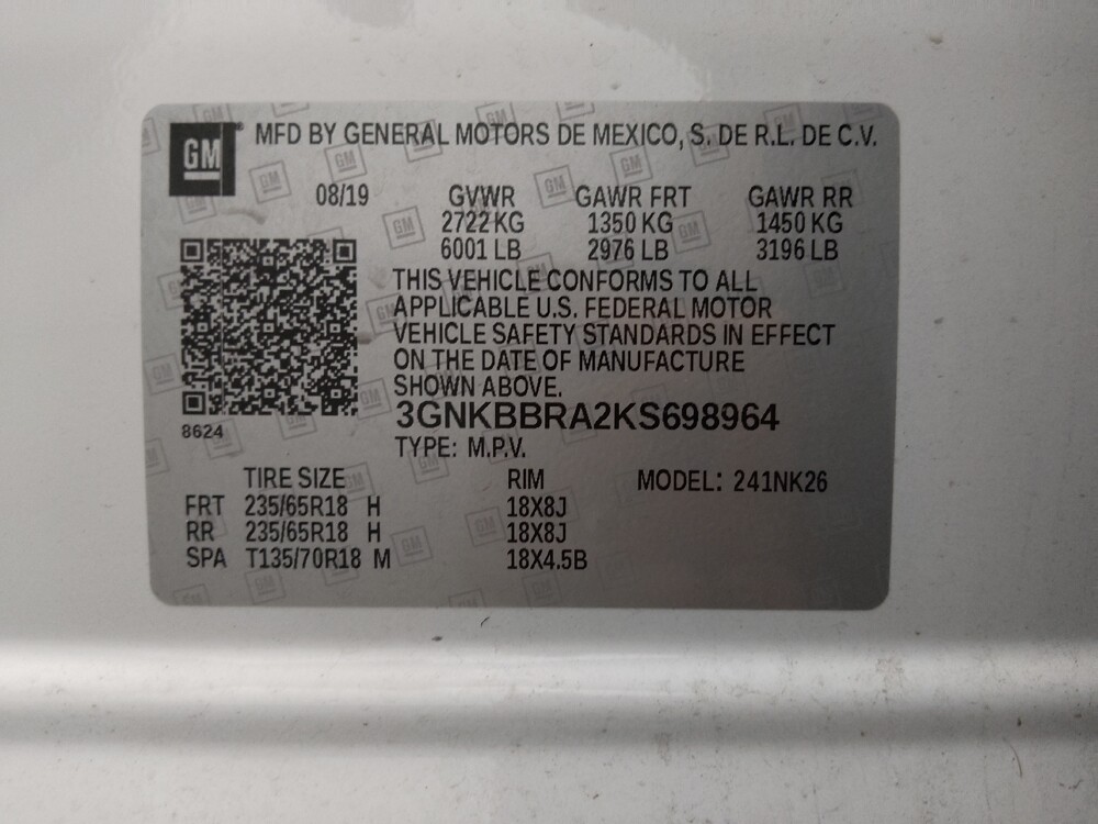 2019 Chevrolet Blazer in Albuquerque, NM 87113 - 18125259 33