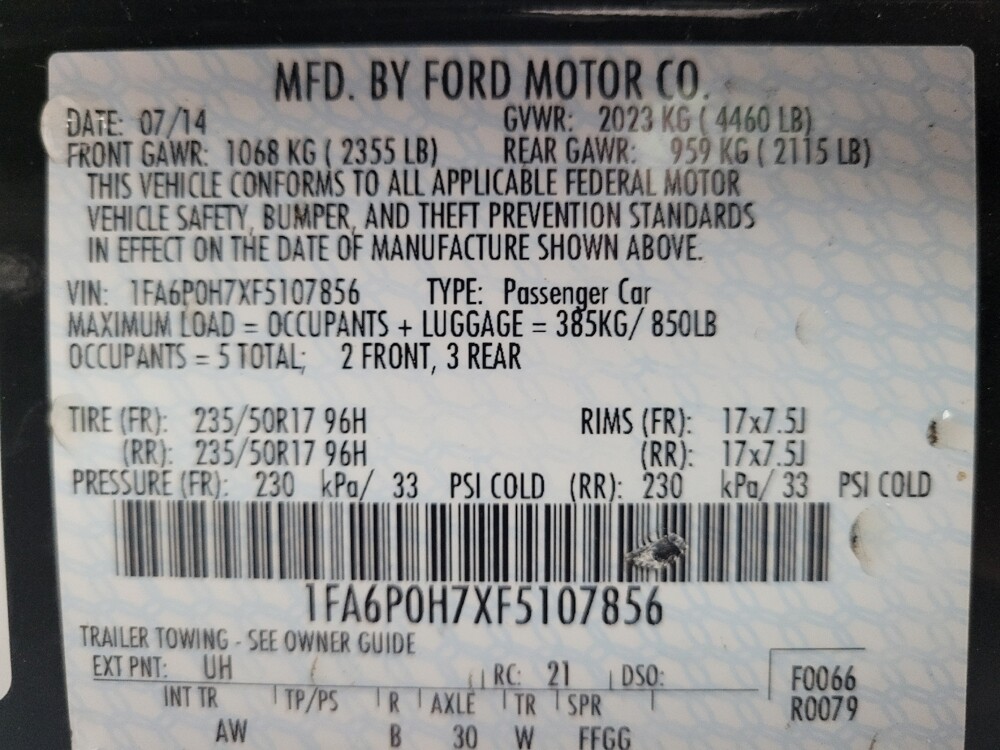 2015 Ford Fusion in Memphis, TN 38115 - 18125262 33