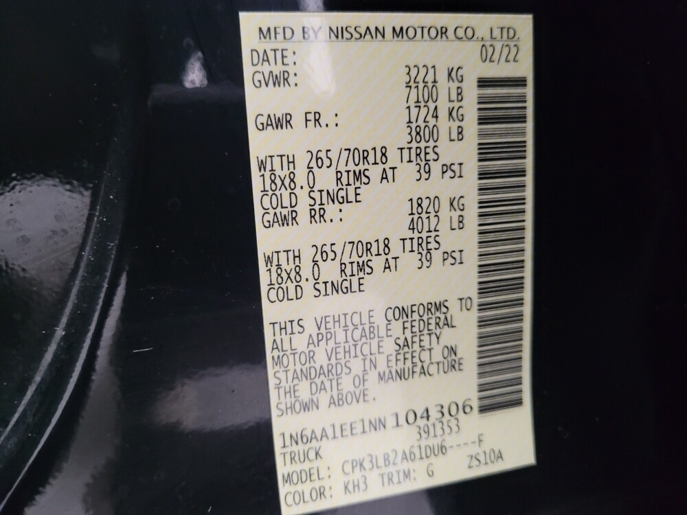 2022 Nissan Titan in Antioch, TN 37013 - 18125264 33