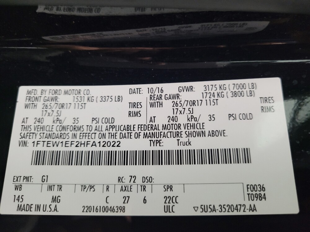 2017 Ford F150 in Antioch, TN 37013 - 18125267 33