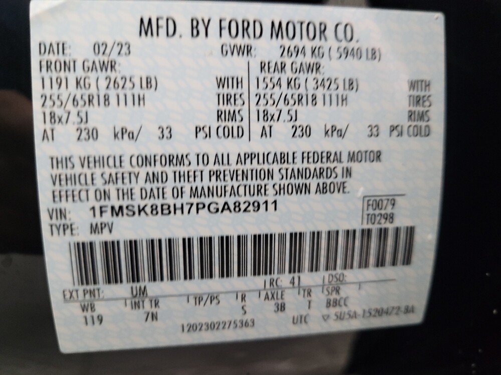 2023 Ford Explorer in Huntsville, AL 35816 - 18125272 33