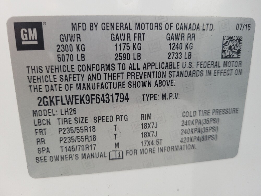 2015 GMC Terrain in Antioch, TN 37013 - 18125277 33