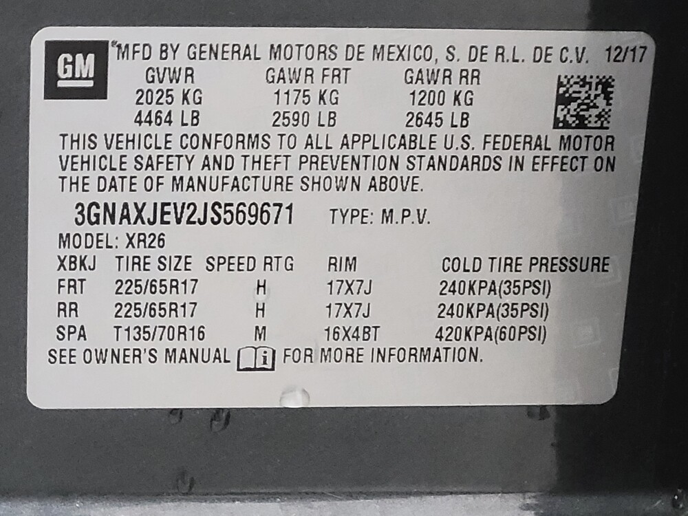 2018 Chevrolet Equinox in Antioch, TN 37013 - 18125278 33