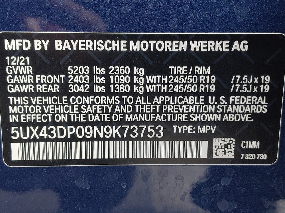 2022 BMW X3 in Houston, TX 77034 - 18125282 33