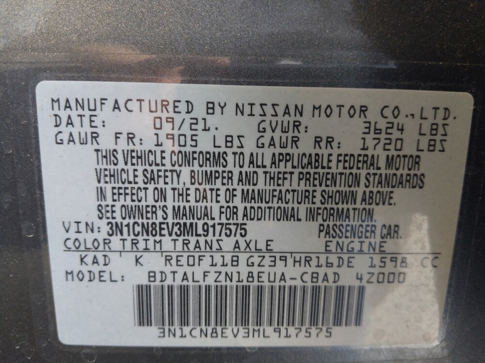 2021 Nissan Versa in Tyler, TX 75701 - 18125292 33