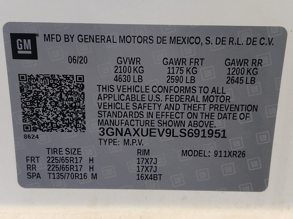 2020 Chevrolet Equinox in Tyler, TX 75701 - 18125300 33