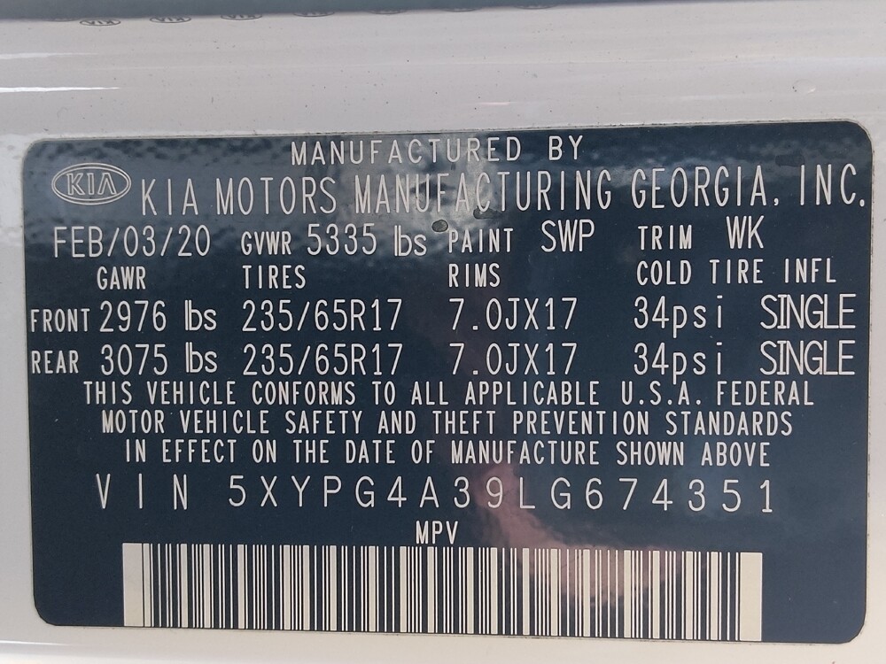 2020 Kia Sorento in Baton Rouge, LA 70816 - 18125307 33