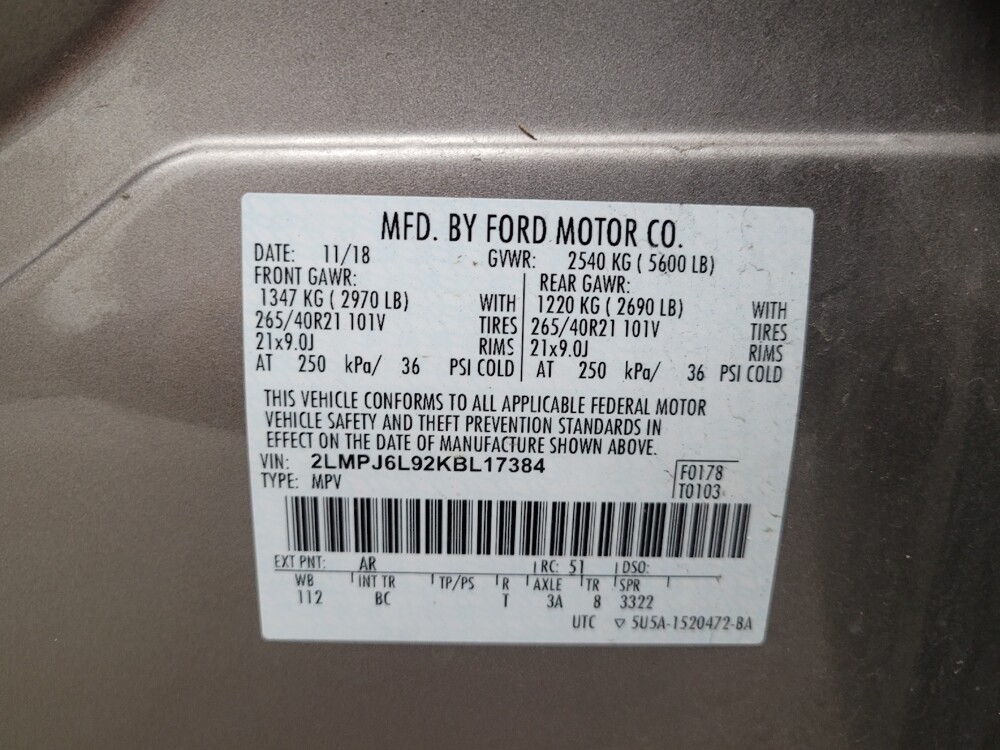 2019 Lincoln Nautilus in Lexington, KY 40509 - 18125315 33