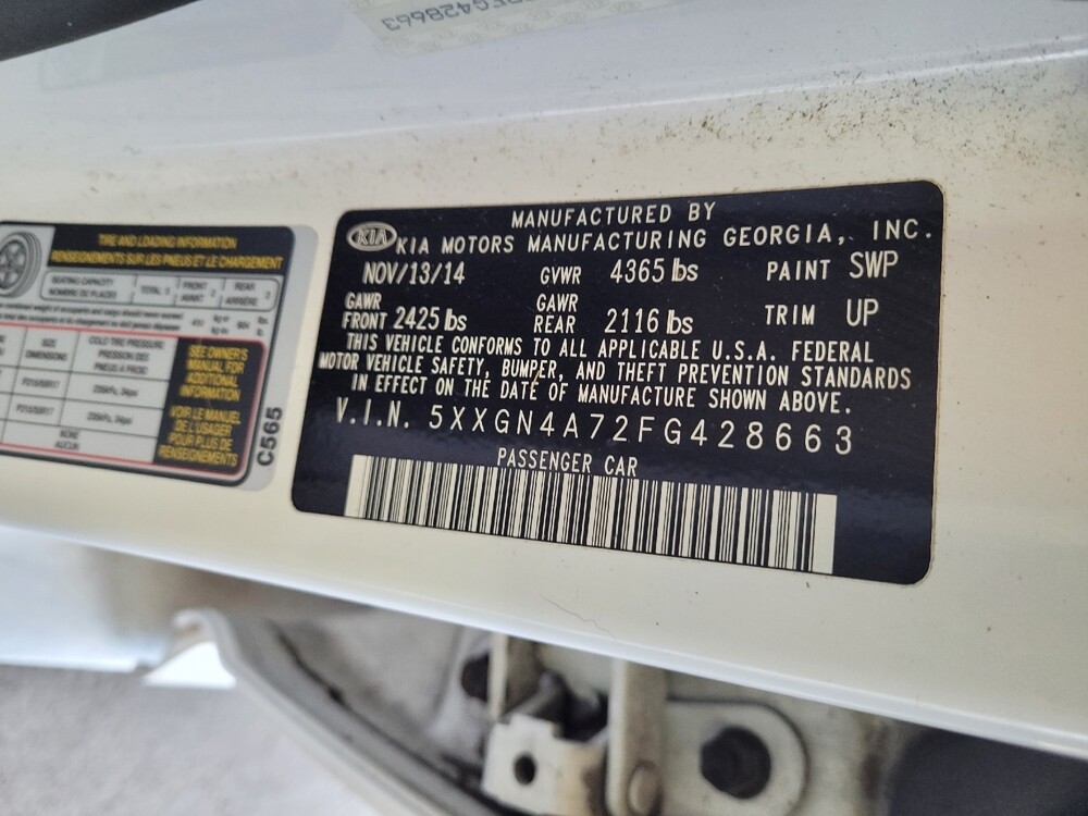2015 Kia Optima in Maple Heights, OH 44137 - 18125316 33