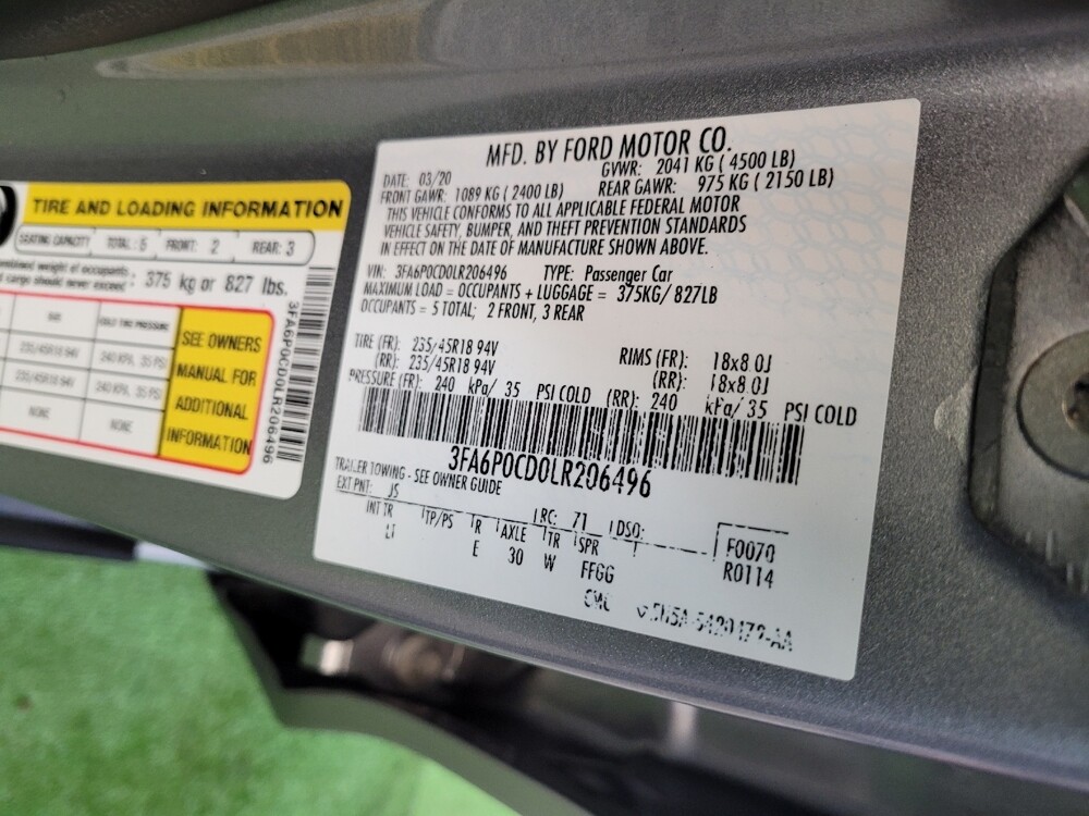 2020 Ford Fusion in Miamisburg, OH 45342 - 18125317 33