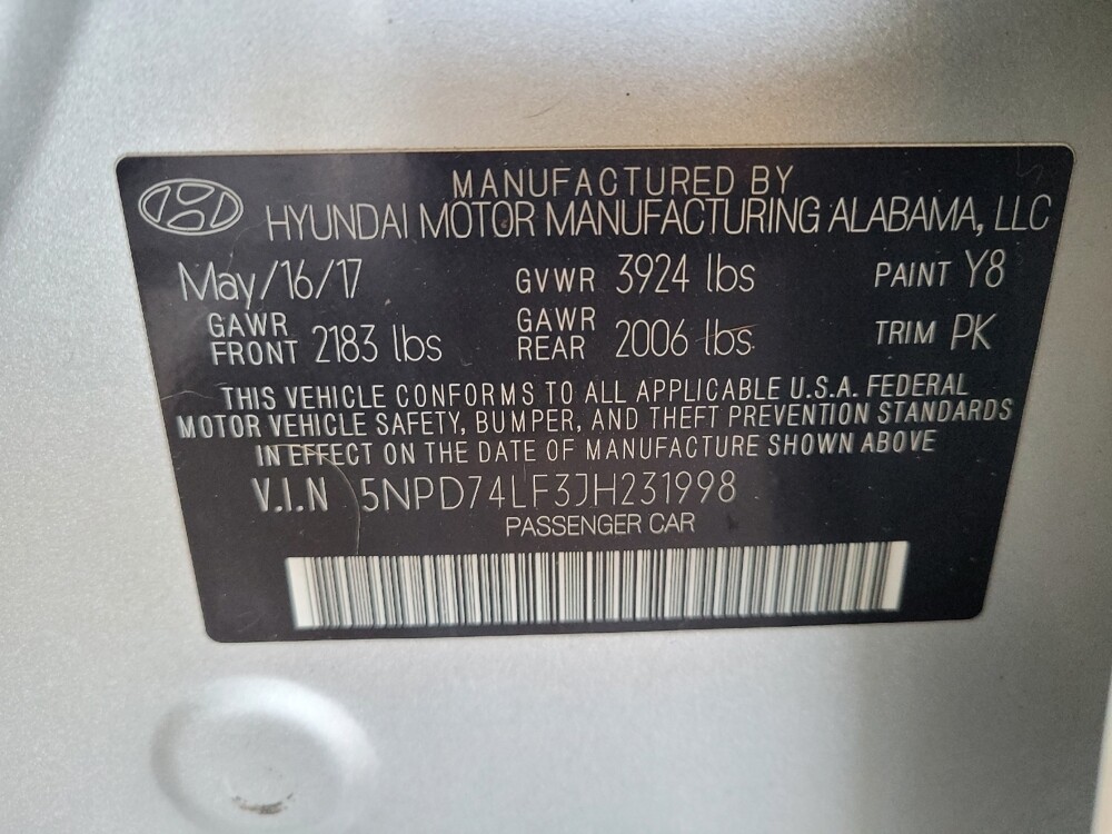 2018 Hyundai Elantra in Maple Heights, OH 44137 - 18125323 33