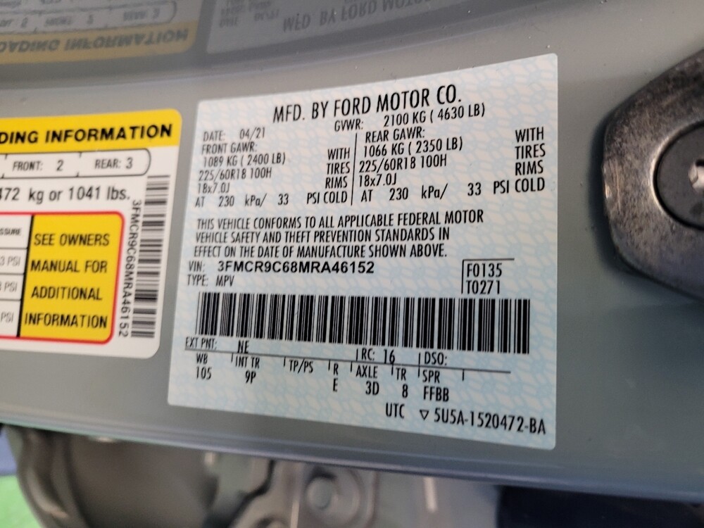 2021 Ford Bronco Sport in Miamisburg, OH 45342 - 18125332 33