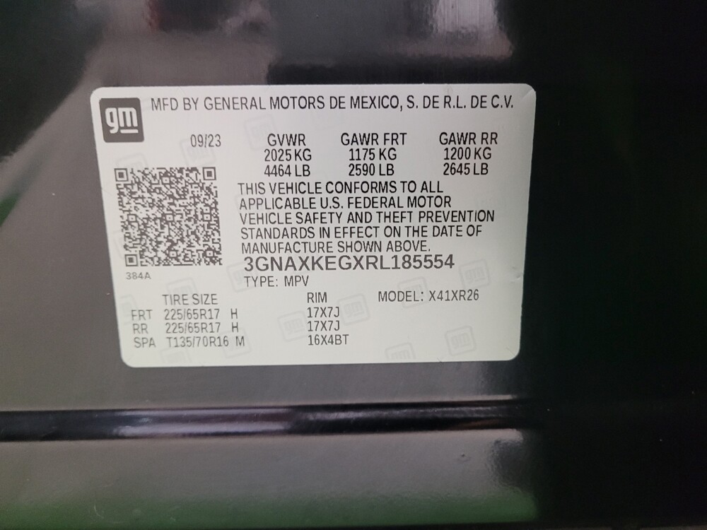 2024 Chevrolet Equinox in Maple Heights, OH 44137 - 18125339 33