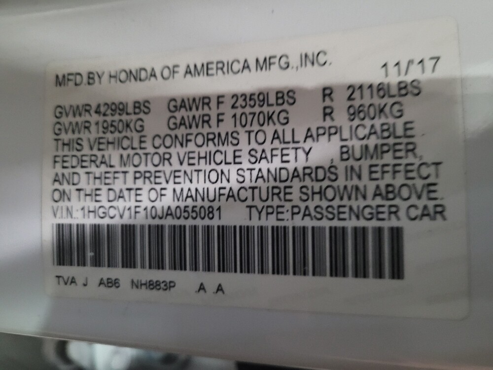 2018 Honda Accord in Pittsburgh, PA 15237 - 18125341 33