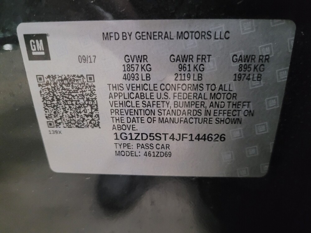 2018 Chevrolet Malibu in Williamstown, NJ 8094 - 18125358 33