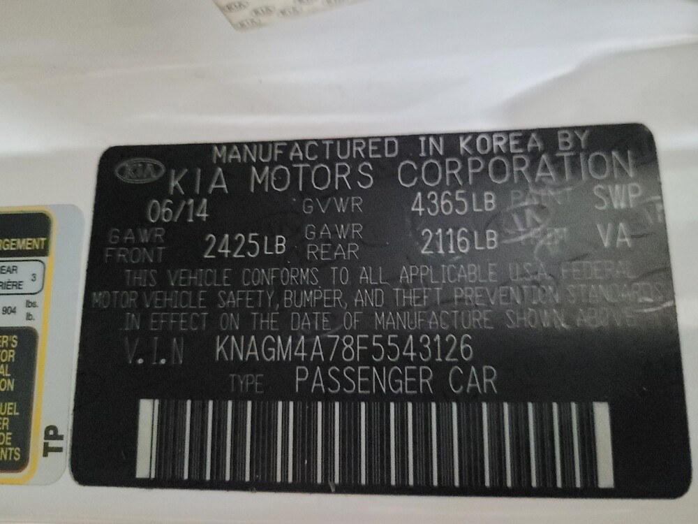 2015 Kia Optima in Williamstown, NJ 8094 - 18125359 33
