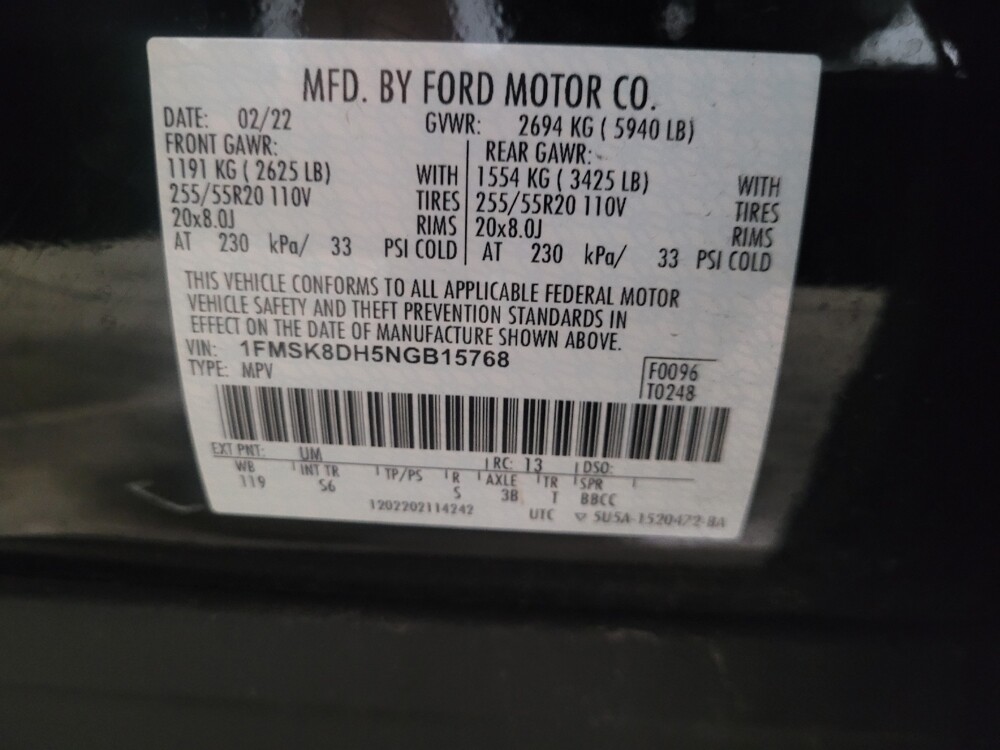 2022 Ford Explorer in Woodbridge, VA 22191 - 18125365 33