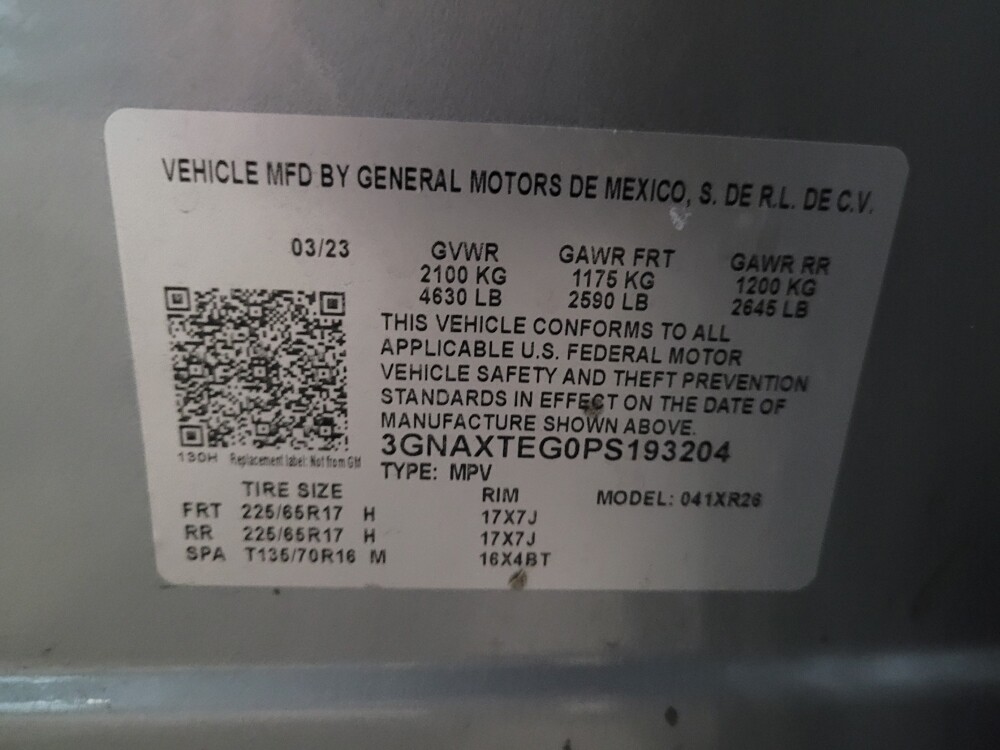 2023 Chevrolet Equinox in Newport News, VA 23601 - 18125374 33