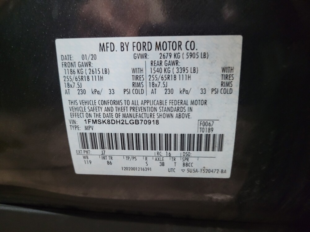 2020 Ford Explorer in Glen Burnie, MD 21061 - 18125392 33