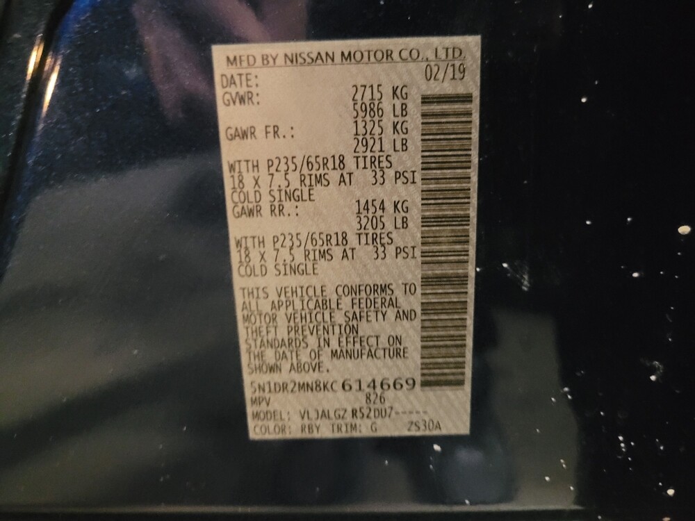 2019 Nissan Pathfinder in Newport News, VA 23601 - 18125395 33