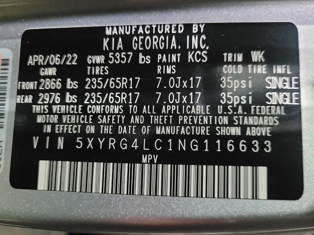 2022 Kia Sorento in New Castle, DE 19720 - 18125407 33