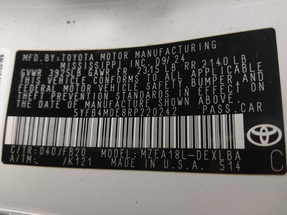 2024 Toyota Corolla in Taylor, MI 48180 - 18125431 33