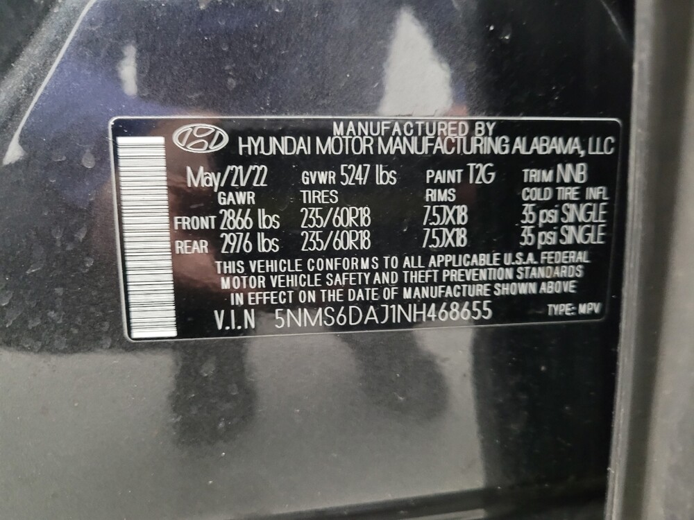 2022 Hyundai Santa Fe in Taylor, MI 48180 - 18125442 33