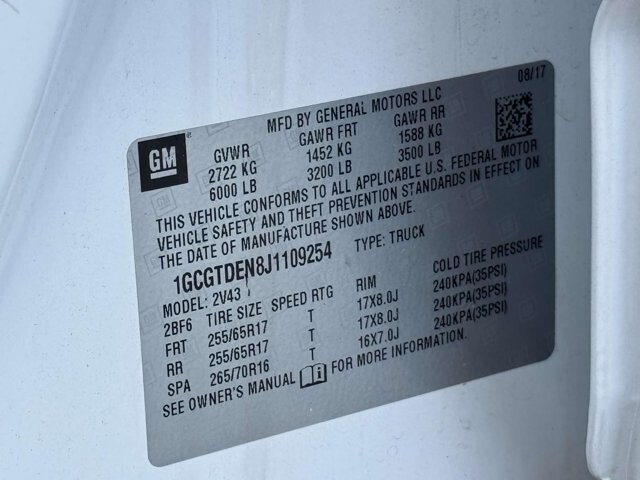 2018 Chevrolet Colorado in Winchester, VA 22602 - 18125549 30