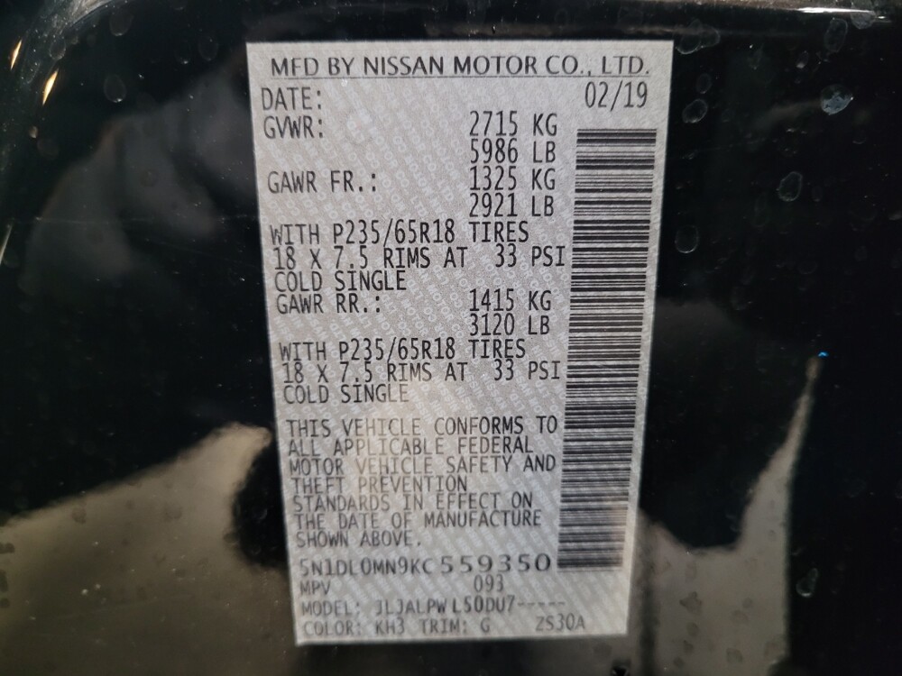 2019 INFINITI QX60 in Riverside, CA 92504 - 18125565 33