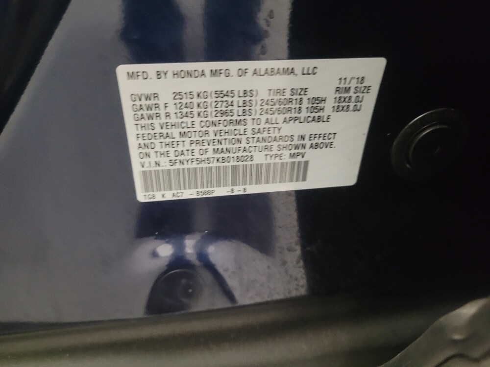 2019 Honda Pilot in Downey, CA 90241 - 18125579 33