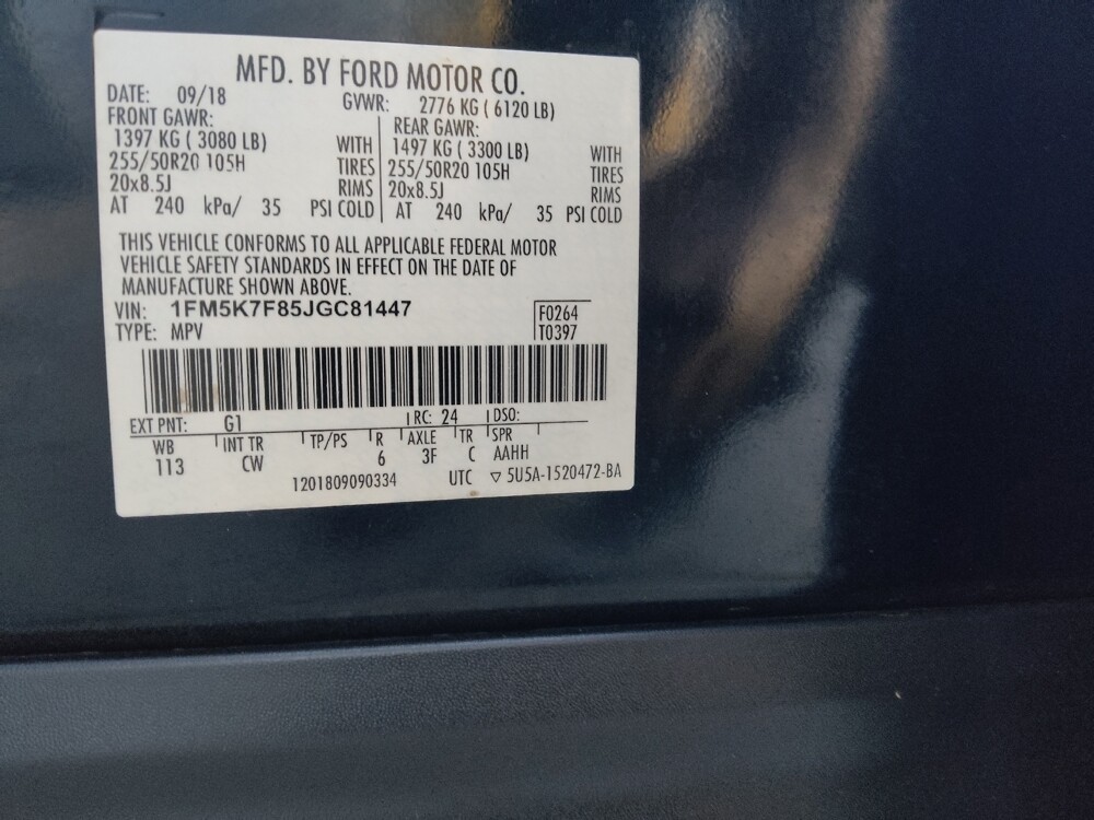 2018 Ford Explorer in Stone Mountain, GA 30083 - 18125593 29