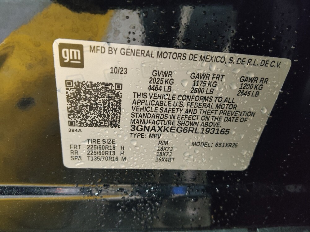 2024 Chevrolet Equinox in Union City, GA 30291 - 18125606 33