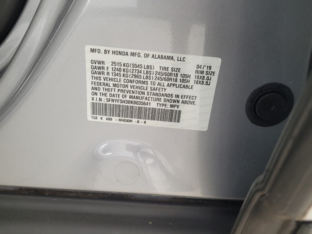 2019 Honda Pilot in Marietta, GA 30062 - 18125610 33