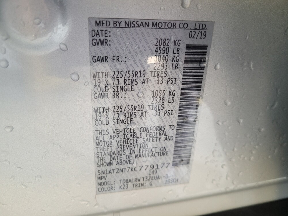 2019 Nissan Rogue in Conyers, GA 30094 - 18125611 33