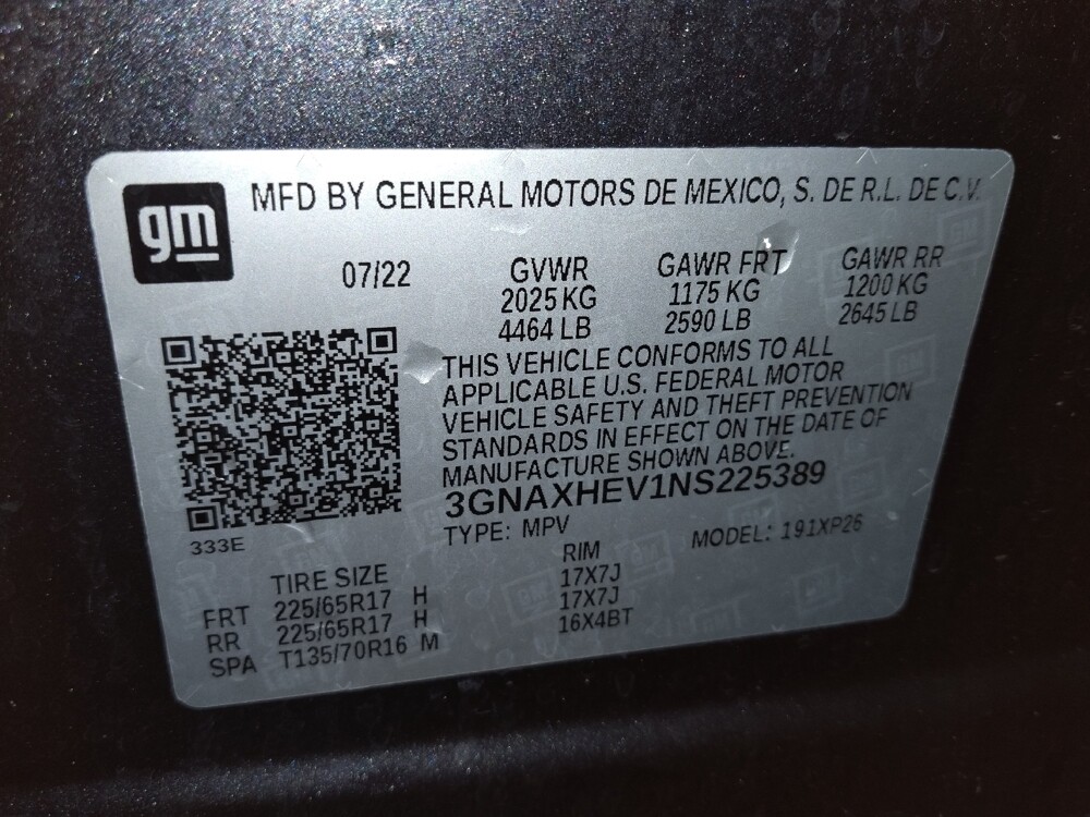 2022 Chevrolet Equinox in El Paso, TX 79907 - 18125637 33