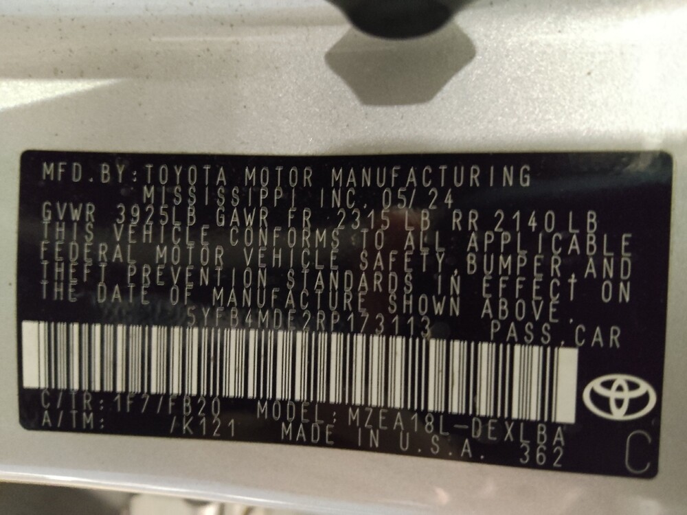 2024 Toyota Corolla in Arlington, TX 76011 - 18125641 33